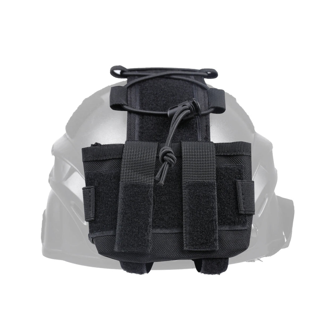 FAST Helmet MK2 Battery Pouch Battery Pack M-LOK Helmet Counterweight Pack Tactical Helmet  Accessories Cordura fabric US Velcro