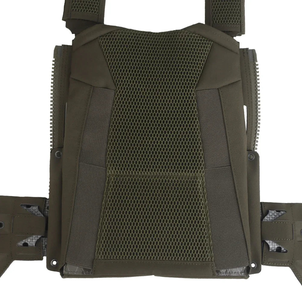 SS Style LV-120 Plate Carrier Kit Tactical CS Airsoft Hunting Training Vest with Quick Release System Adjustable Cummerbund Belt