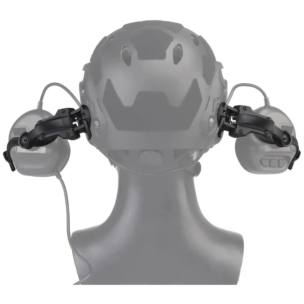 Fast Helmet ARC Wendy Rail Adapter Suspension Headphones Bracket Multi-Angle Rotation Tactical Pickup Headset Bracket