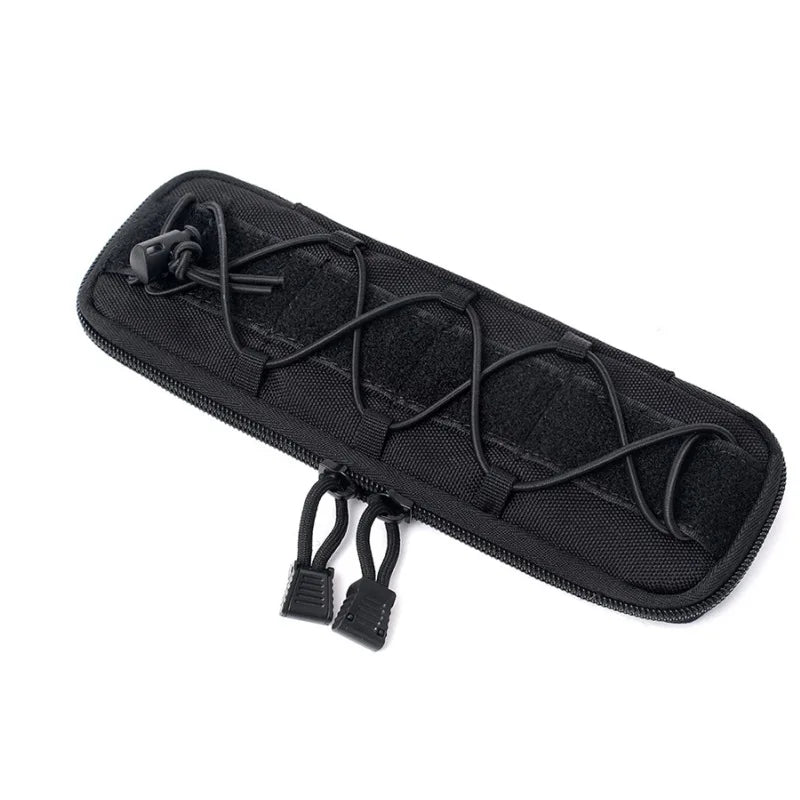 Nylon EDC Knife Sheath Molle System Pouch Folding Knife Holder For Belt Outdoor Daily Carry