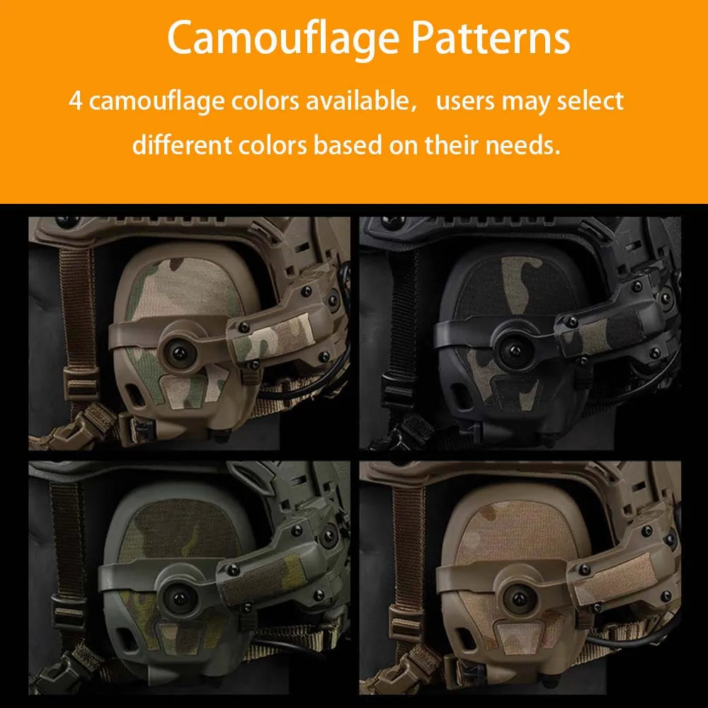 GEN6 Tactical Headset Camouflage Decal (AMP Edition)  For Hunting Shooting Helmet Accessories