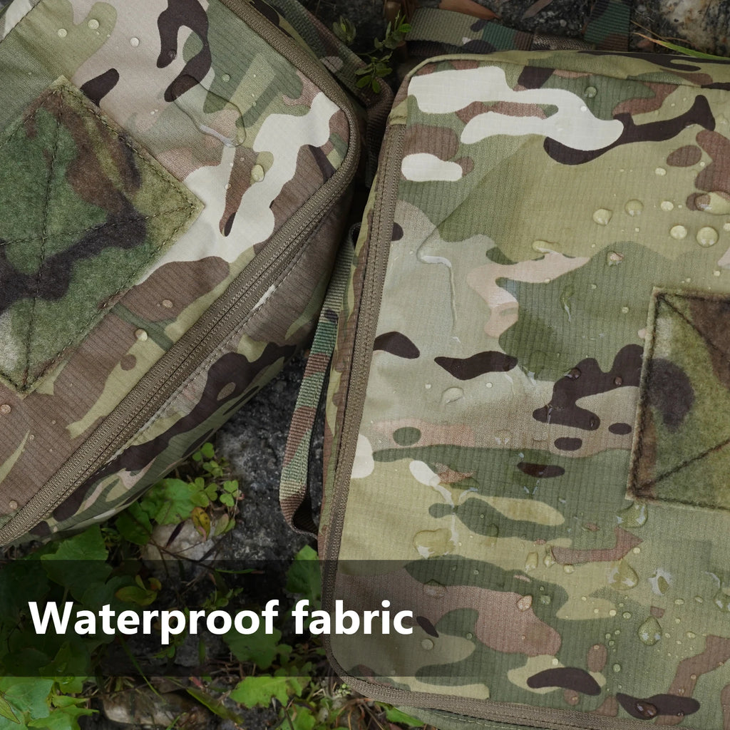 KRYDEX Tactical Travel Packing Organizer 70D Nylon Packing Cubes Waterproof Luggage Bags Outdoor Hiking Modular Pouch 4pcs Set