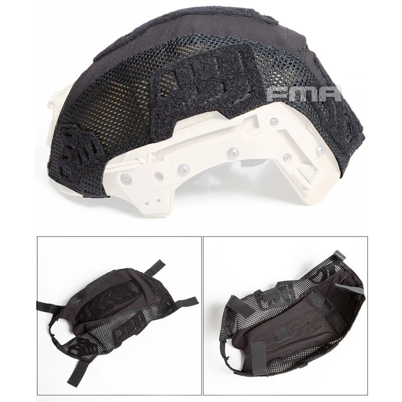 FMA Tactical Hunting MIC FTP BUMP Helmet Cover Skin Helmet Protective Cover Camouflage Cloth for WENDY Helmet