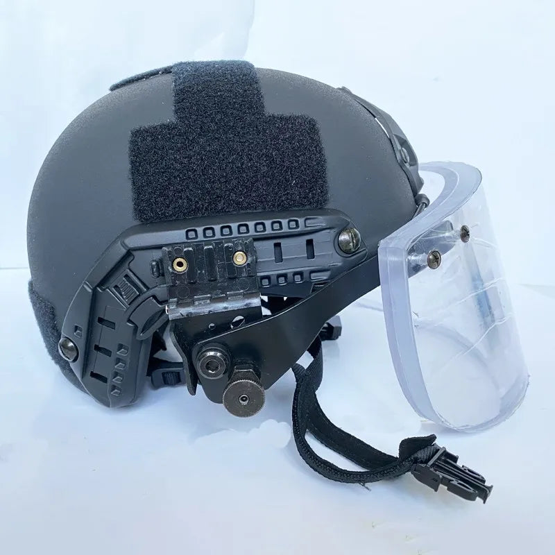 Face Shield Nij 3a For Ballistic Picatinny Railed Tactical Helmet Military Bulletproof Visor