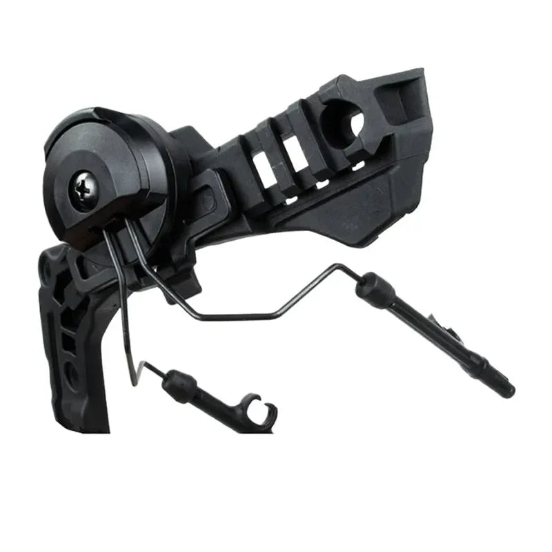 Tactical Helmet Mount for Headset Accessories with 360 Degree Rotation Compatible with WENDY Wendy 3.0 Comtac C2 Headset