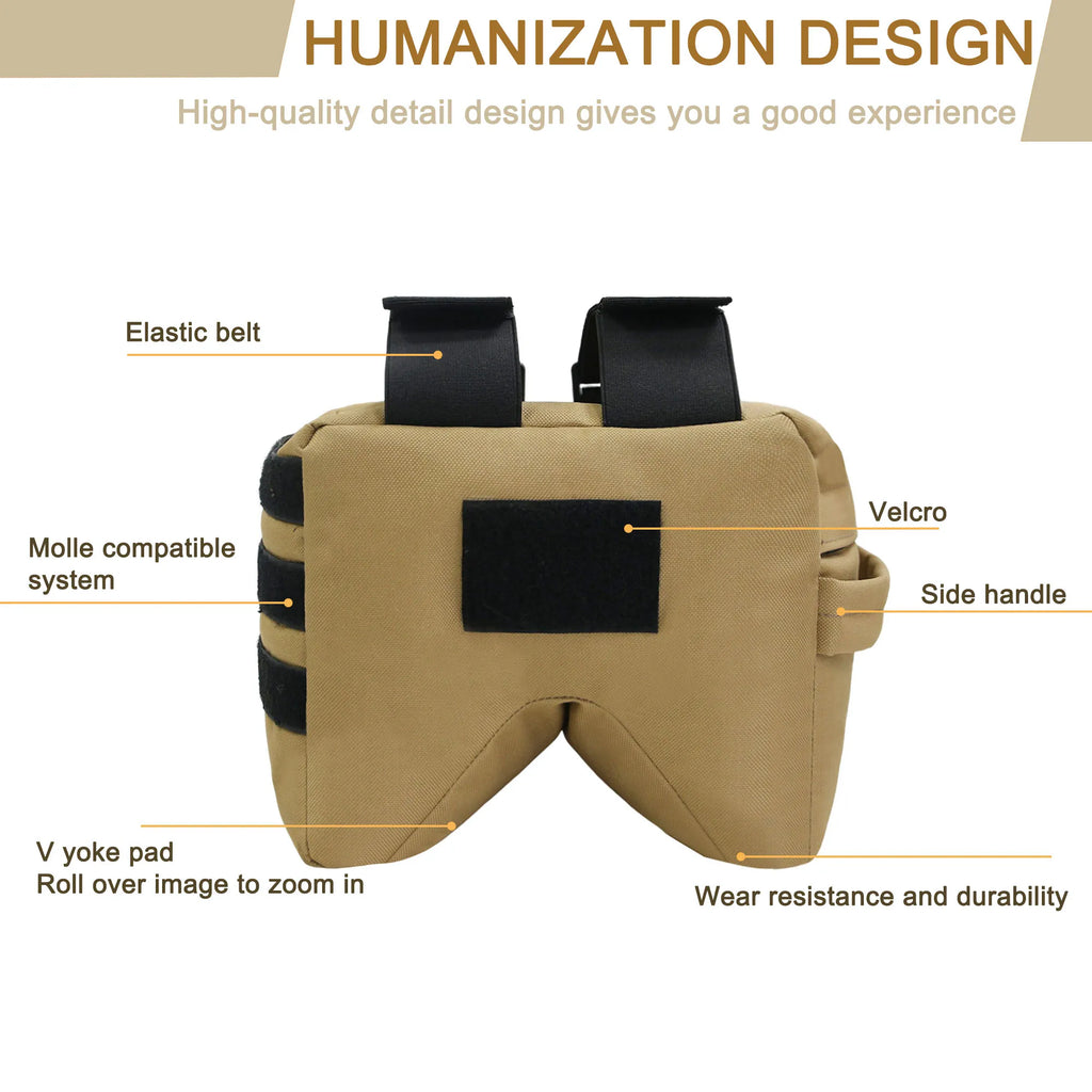 500D Nylon Hunting Shooting Bag Gun Rest Target Sports Shooting Bench Mount for Rifles Sniper Gun Airsoft Hunting Accessories