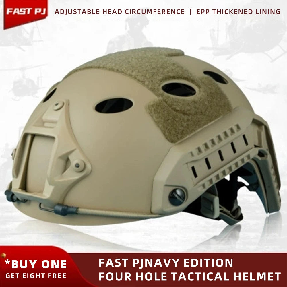 Newly upgraded engineering material FAST Navy version 2mm tactical helmet FAST PJ