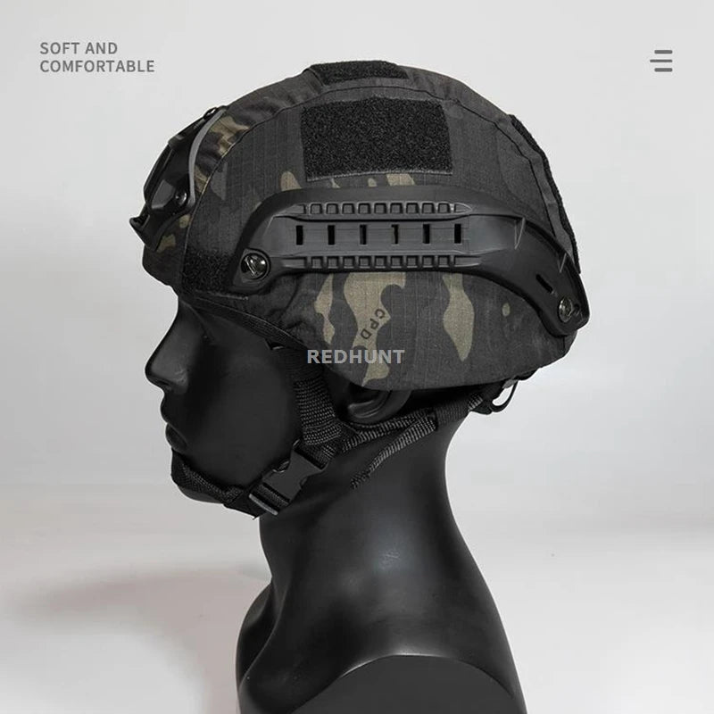 Outdoor Sports Gear Helmet Accessory Tactical Camouflage Cloth Helmet Cover for MICH 2000 Helmet