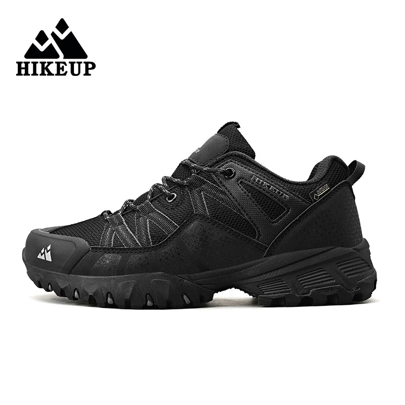 HIKEUP Men‘s Hiking Shoes Trekking Sneakers For Men Mountain Climbing Shoes Rubber Sole Durable Outdoor Sport