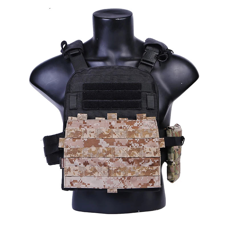 Emersongear MOLLE Panel For MVS Vest Front Pack Outdoor Hunting Vest Trekking Camping Sports Nylon EM9288