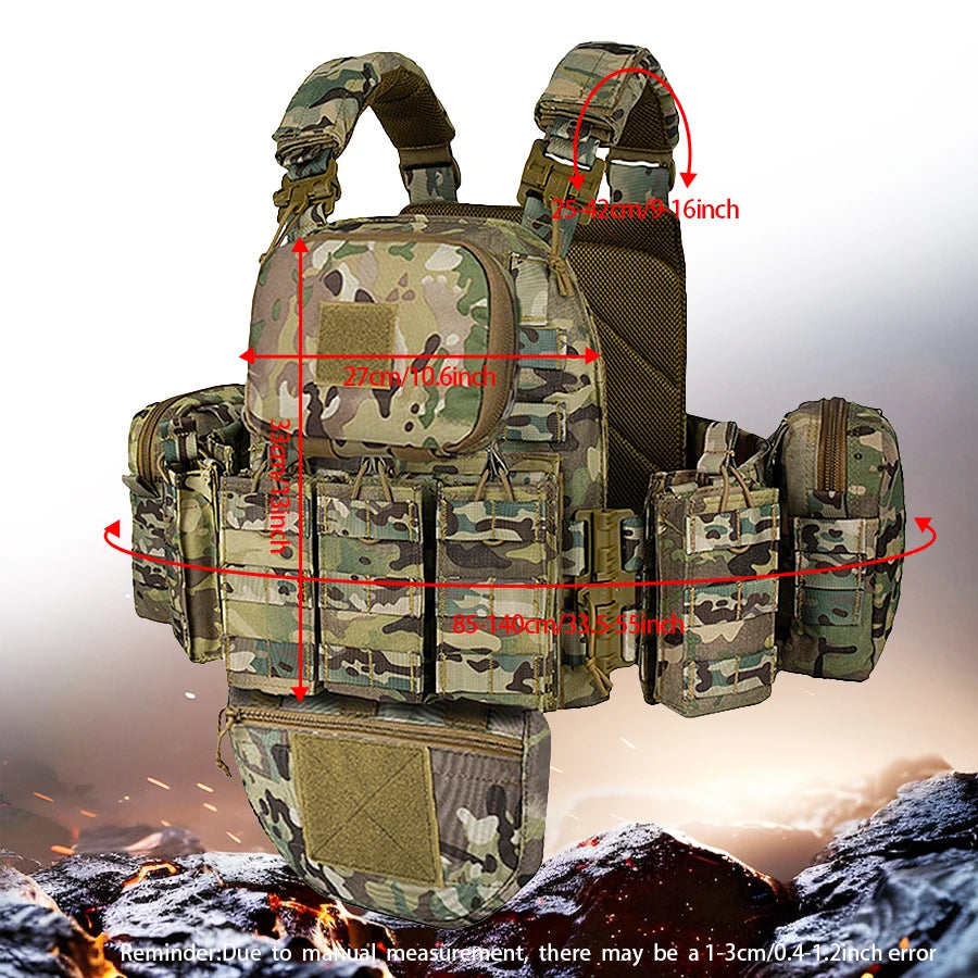 Quick-release hunting vest molle multifunctional outdoor vest equipment