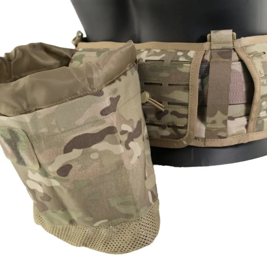 Outdoor Folding Mesh Fabric Waist Cover Storage Bag
