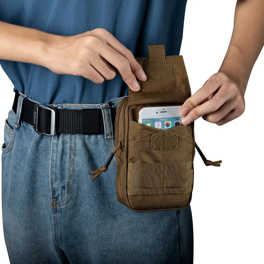 Tactical Molle Pouch Sports Waist Bag EDC Bag  Outdoor Emergency Bag Multi-functional Tools Pouch Hunting Running Bags