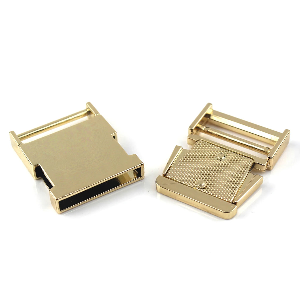 1piece Metal Bag Side Quick Release Buckle Backpack Strap Buckle Closure Clasp for Bag Backpack Strap Parts DIY Accessories