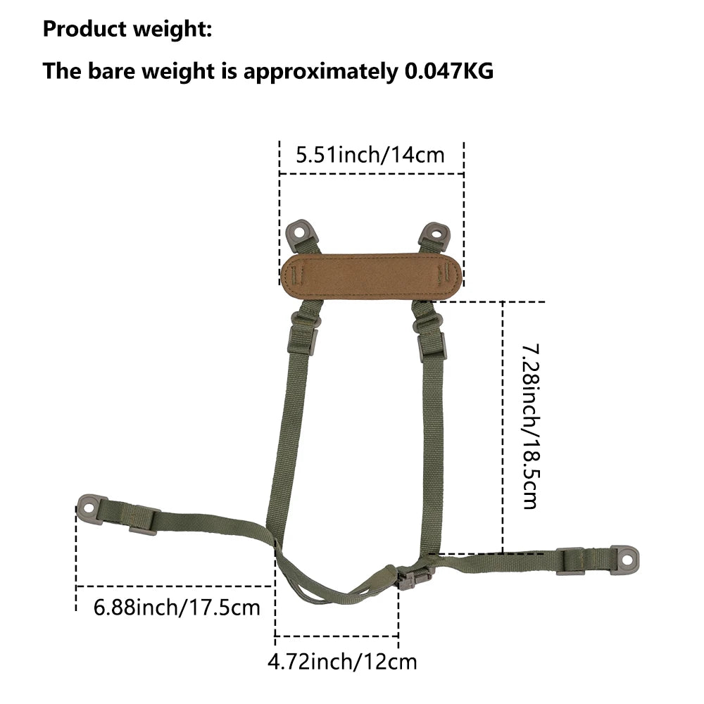 BOOIU Tactical Helmet Fast Mich M88 System Suspension Adjustable AF Suspension System Protective Set Hunting Helmet Accessories