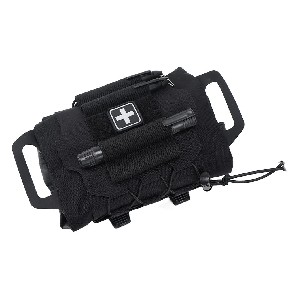 OPHIDIANTAC IFAK Pouch Two Piece System Medical First Aid Pouch Med Roll Carrier   Hiking Hunting Bag