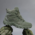 Men's Desert Combat Boots Men Ankle Boots Male Hiking Shoes Tactical Boots Big Size 39-46 Work Safety Shoes Motocycle Boots
