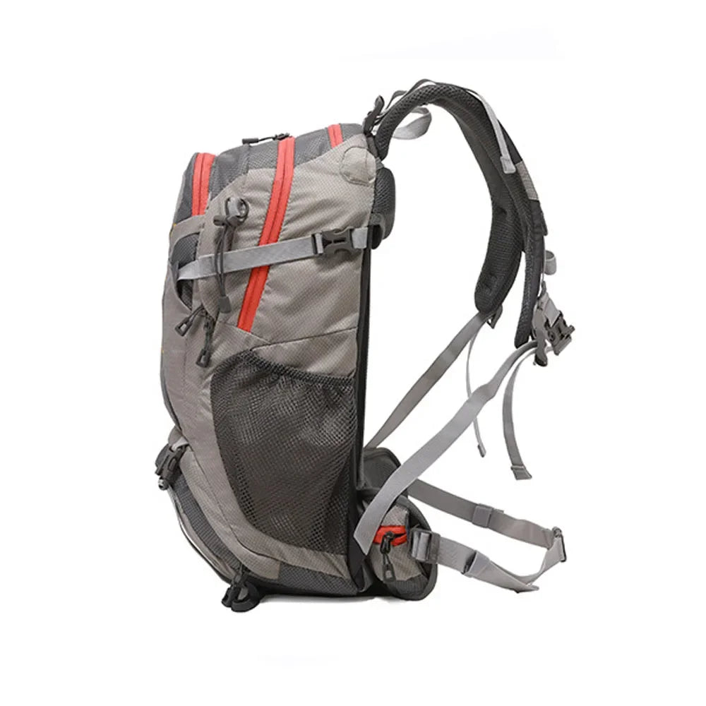 2026 New Outdoor Mountaineering Bag for Long Distance Hiking, Anti Water Dew, Load Reduction, Spinal Protection Camp Backpack