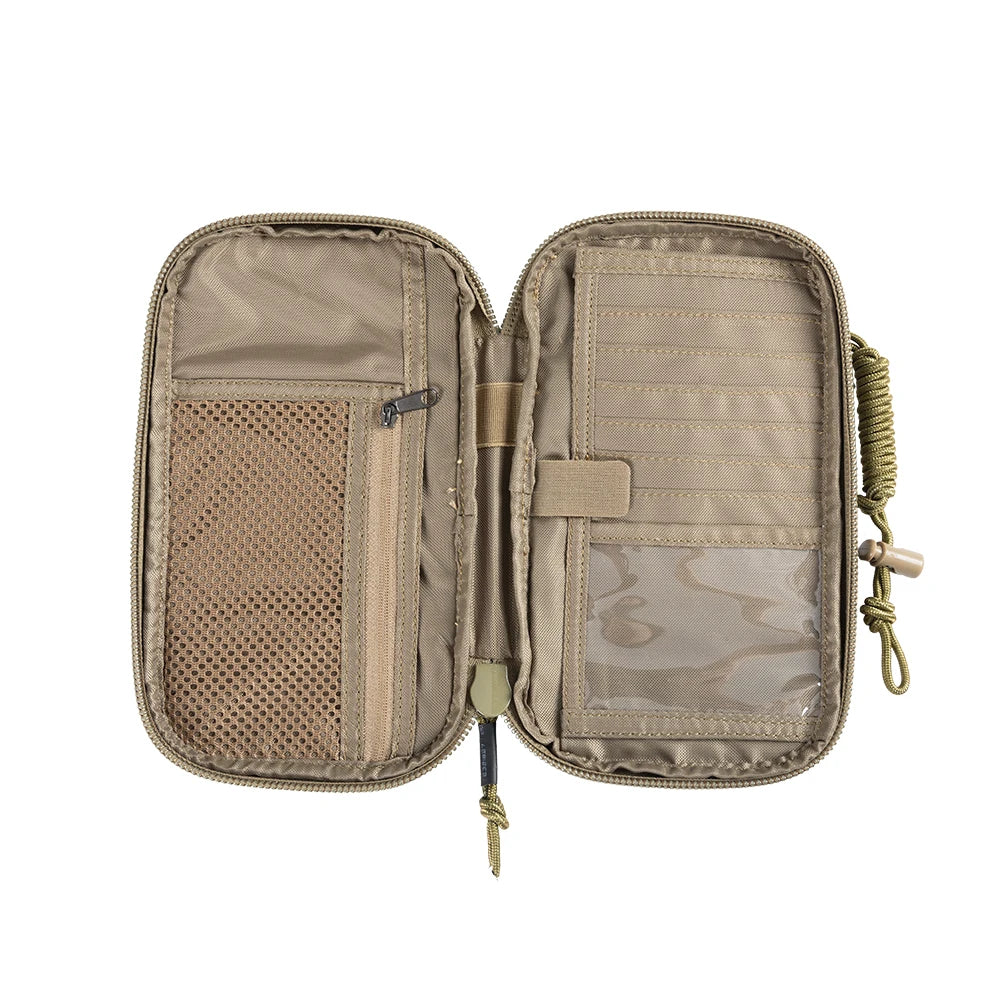 Tactical Wallet Pouch Portable Waist Pocket Crossbody Bag Camping Bags Wallet Outdoor Accessories Pouches Hunting Cycling