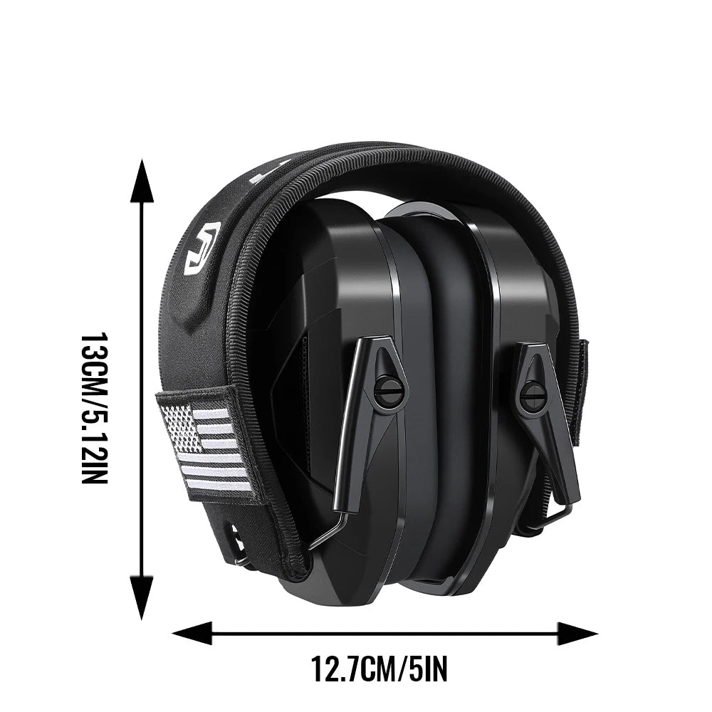 P40 Tactical Shooting Earmuffs Outdoor Hunting Passive Noise Reduction Protection Hearing Headphones Shooting Ear Prote