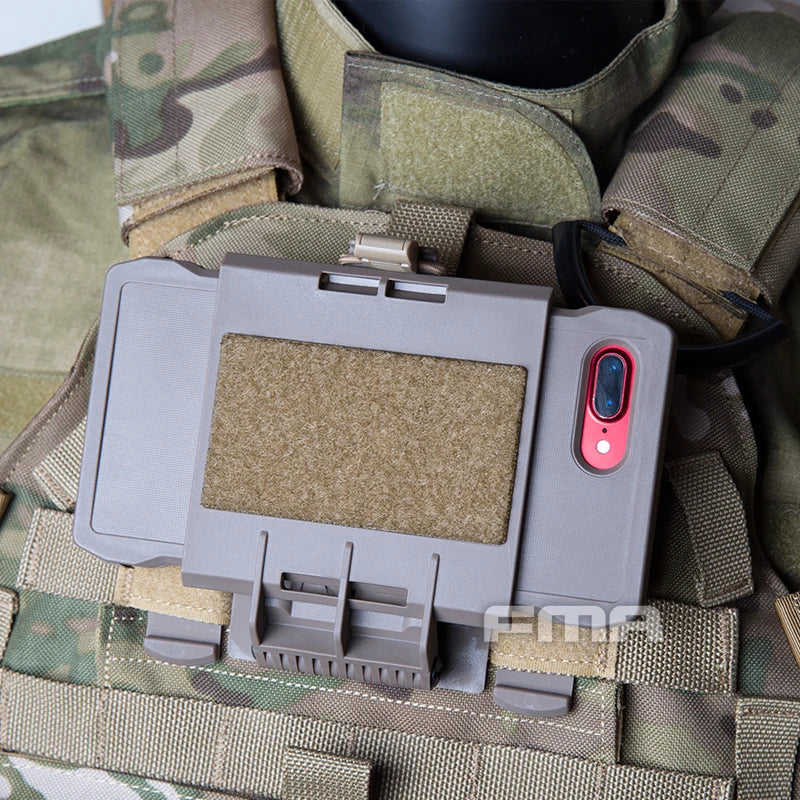 FMA Molle Tactical Plus Mobile Pouch Shell Phone Case Iphone 7/8 Plus