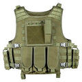 Outdoor Tactical Hunting Molle Vest Men's Multifunction Camouflage CS Wargame Body Hiking Tactics Training Protective Vest
