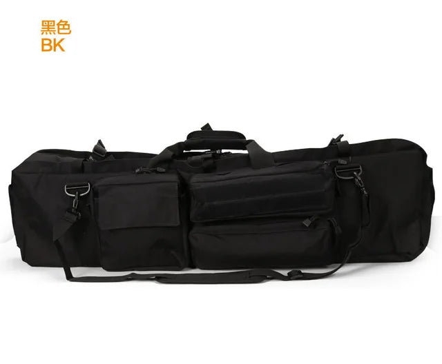 Tactical Gun Backpack Double Rifle Bags Dual Carbine Carrying Case for SAW M249 M4A1 M16 AR15