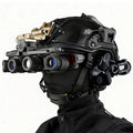Tactical Airsoft Fast Helmet Set with Communication Headset NVG Dummy Model Goggles Signal Light for CS Cosplay Paintball Gear