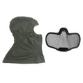 Tactical Venom Balaclava V1 Breathable Elastic Full Face Mask with Steel Mesh Protection for Airsoft Paintball Fast Helmet Gear