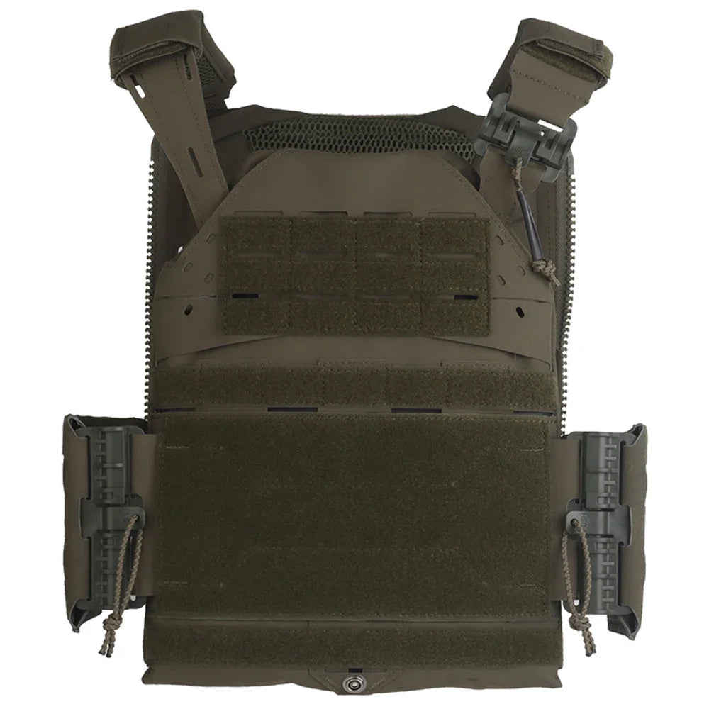 SS Style LV-120 Plate Carrier Kit Tactical CS Airsoft Hunting Training Vest with Quick Release System Adjustable Cummerbund Belt