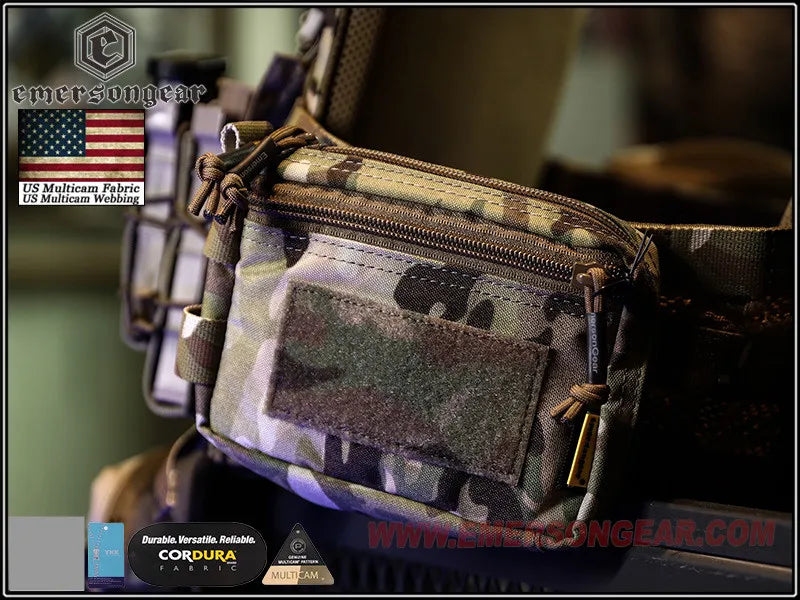 EMERSONGEAR Plug-in Debris Waist Bag Molle Pouch Tactical Hunting Airsoft Tools Bag MC