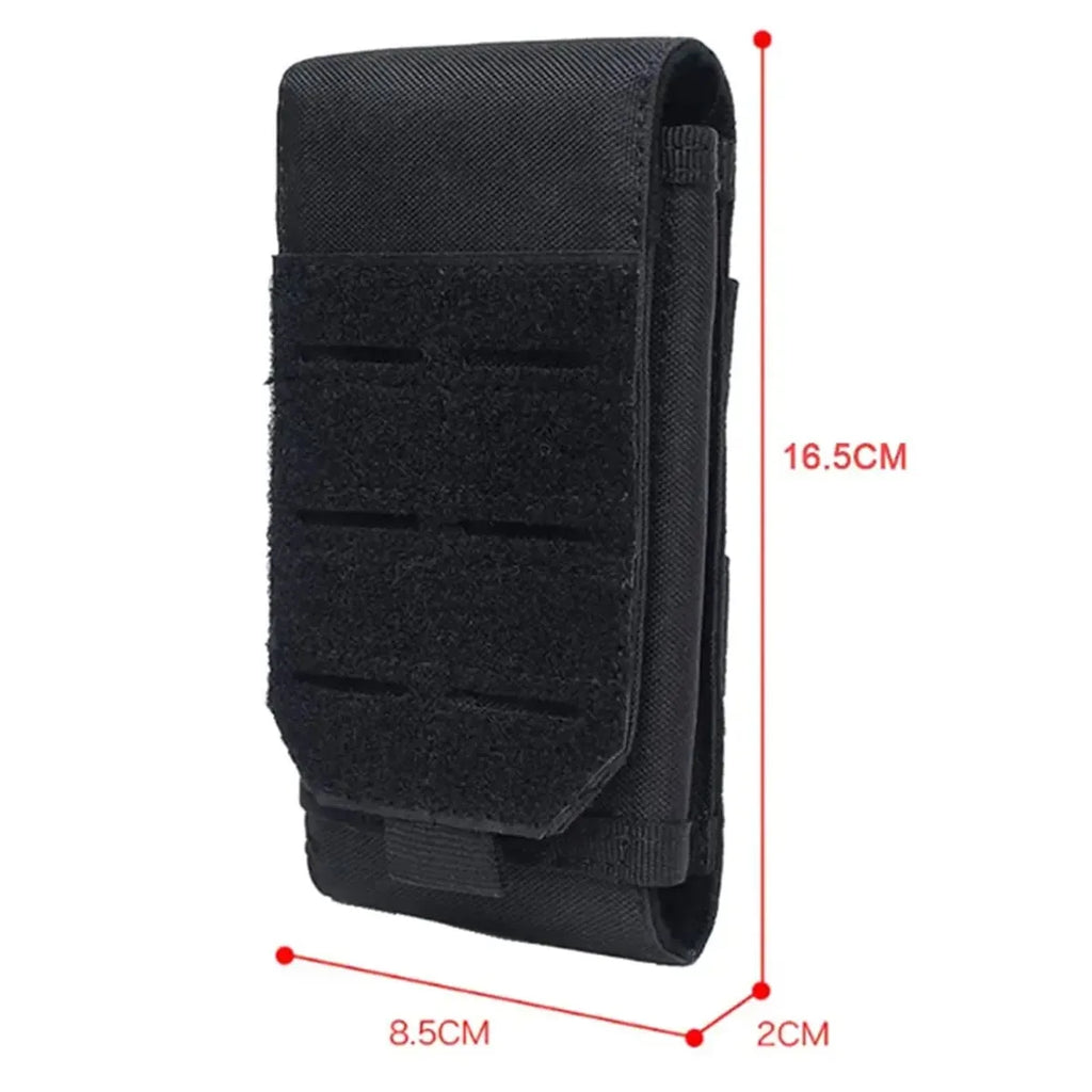 Molle Laser Pouch Tactical Cell Phone Belt EDC Pouch Holder Waist Accessories Bag Outdoor Camping Mobile Phone Pack Bag