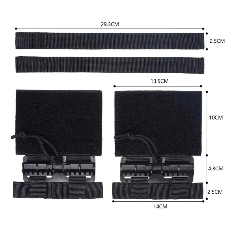 2PCS JPC CPC NCP XPC 6094 420 Quick Release Buckle Kit Vest Accessories Durable MOLLE System Kit Hunting Accessories