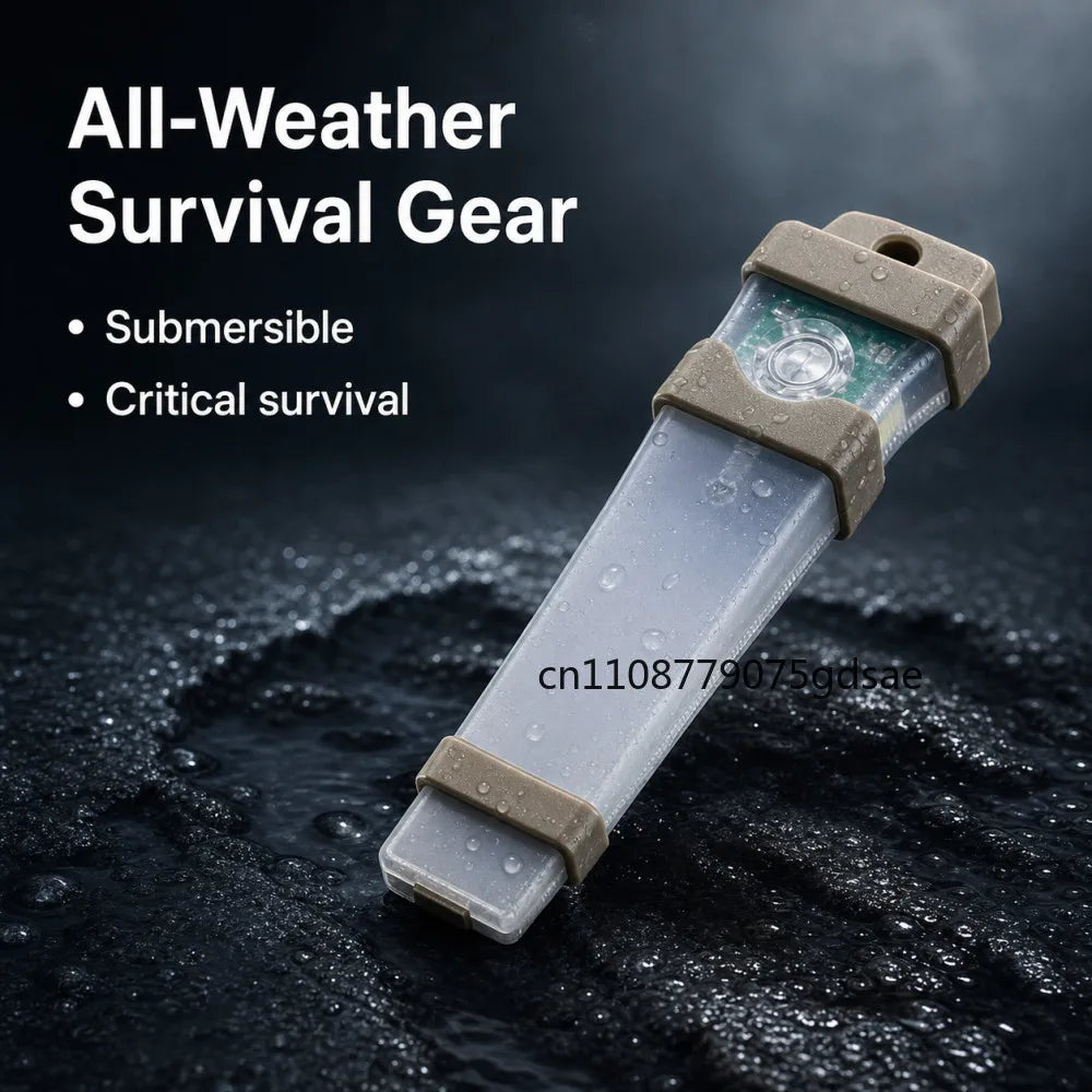 Tactical FMA Helmet Safety Flashing Light IR Strobe Waterproof Outdoor Equipment Survival Signal Light Hiking Cycling Lamp