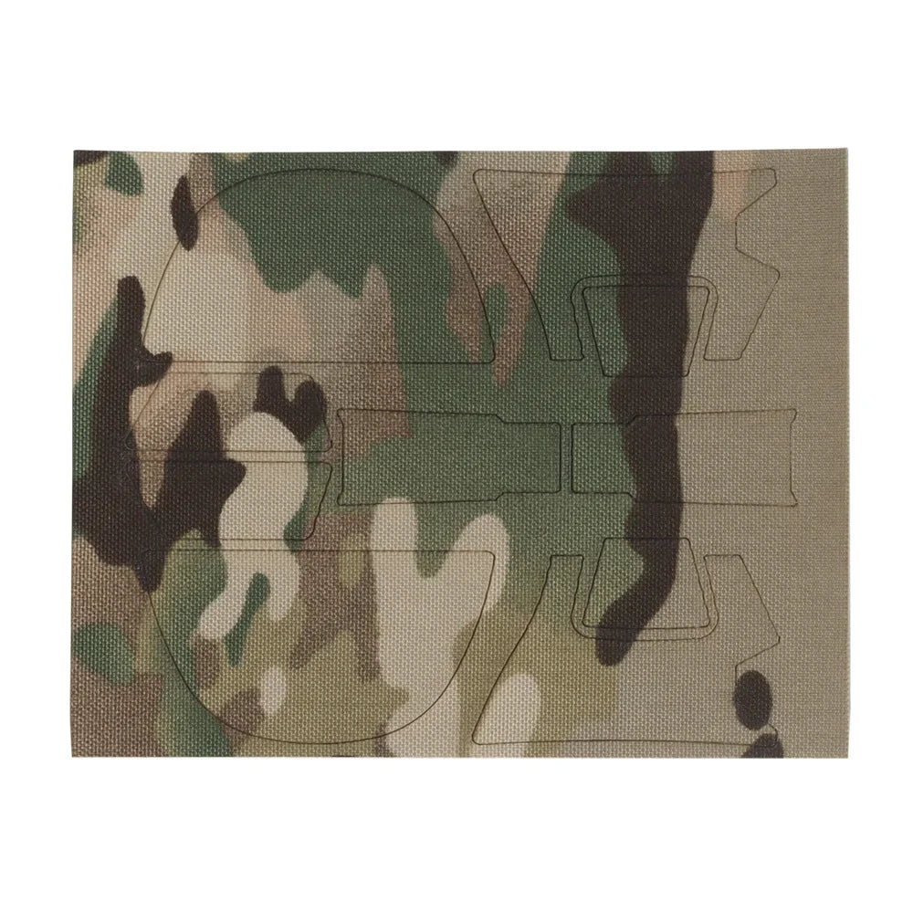 Tactical Headset Camo Sticker for Ops Core AMP, Camouflage Headphone Protection Earmuff Accessaries for Hunting Shooting Airsoft
