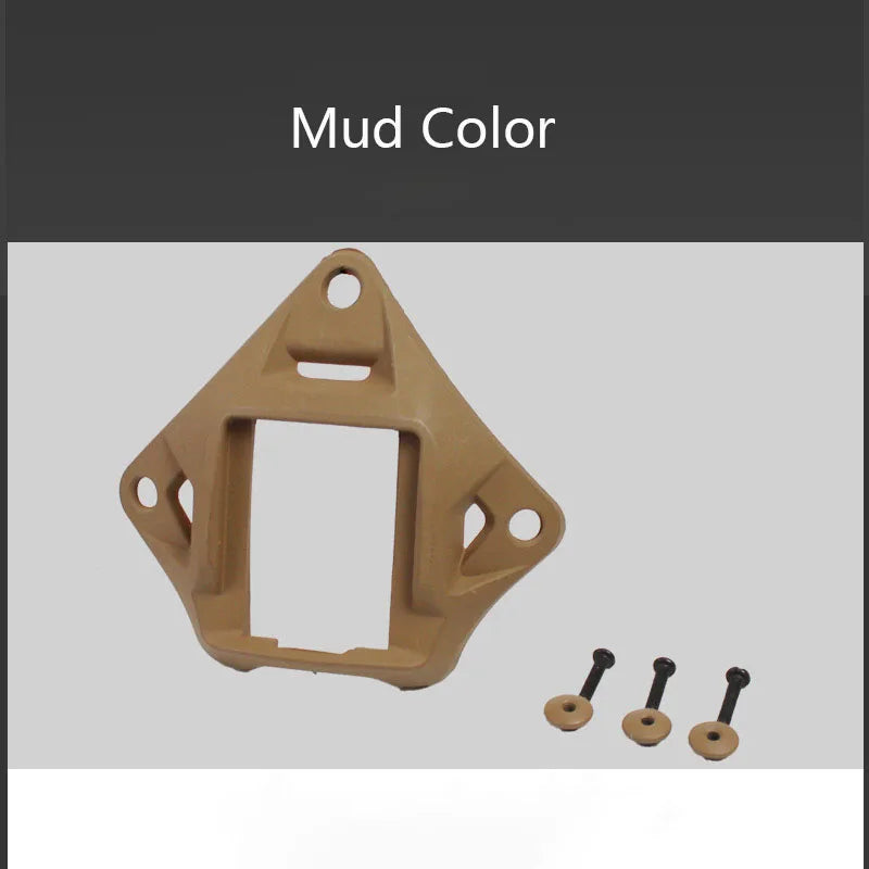 BOOIU Tactical Helmet Mount Night Vision Aluminum Alloy For FAST MICH Helmet NVG Mount Adapter FAST Helmet Bracket Accessories