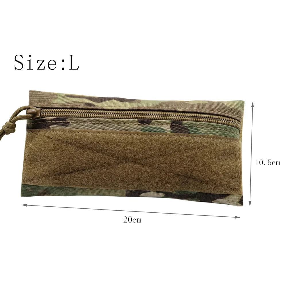 Fwoyonze Tactical Micro Candy Pouch Portable Storage Bag For MK3 MK4 Chest Rig Vest Hunting Vest Pouch