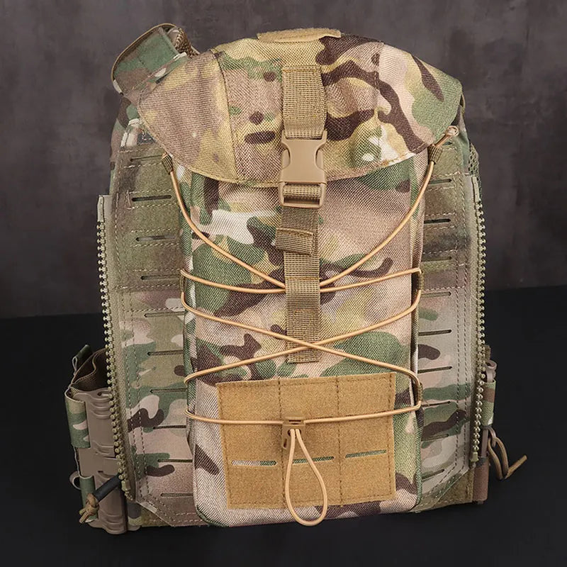 Tactical MOLLE GP Pouch, Multi-Function General Purpose Utility Bag, Sundry Recycling Bag for Hunting, Paintball & Tactical Vest