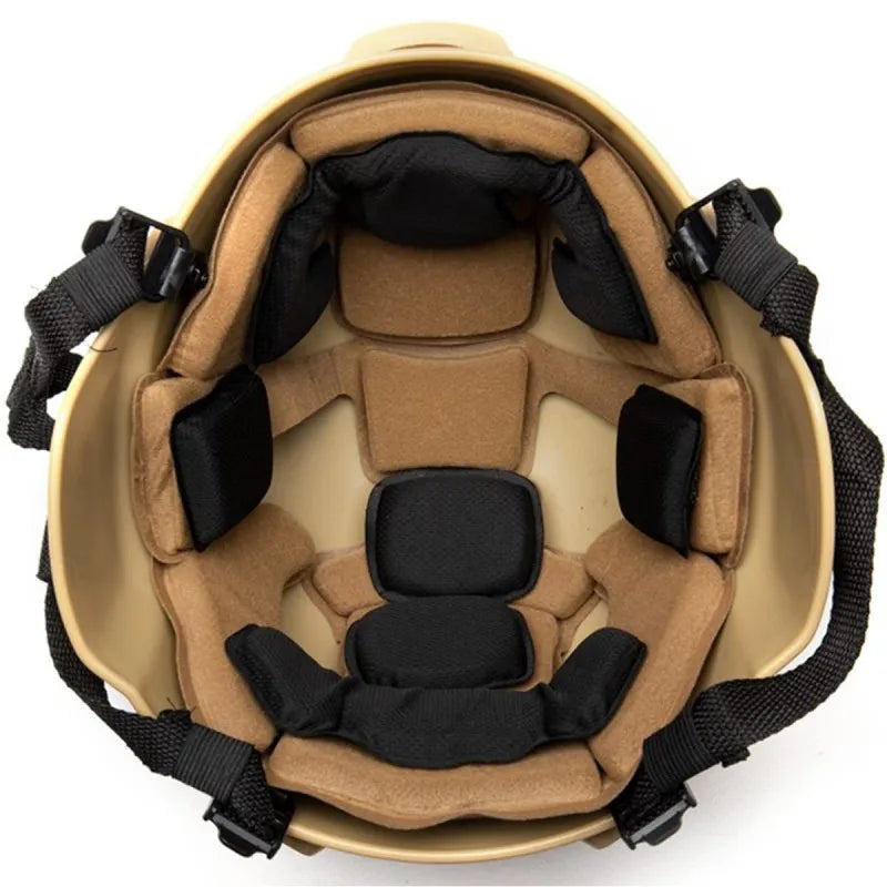 Wendy's Helmet Lined with Sponge Pads Fast MICH Mickey Tactical Bullet-Proof Helmet Accessories Wendy's Helmet Lined