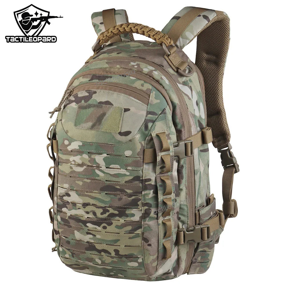 Outdoor Comfort Heavy Duty Backpack DE MK2 Tactical Multifunctional 25L Large-capacity Bag Assault Molle Pack Mission Knapsack