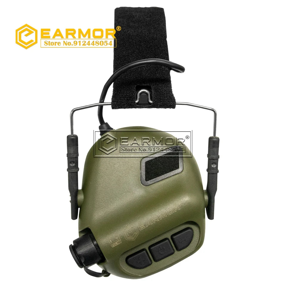 EARMOR 2024 New Tactical Headset M31 MOD4 Noise Canceling Earmuffs Anti-Noisy Shooting Earphone NRR 22dB