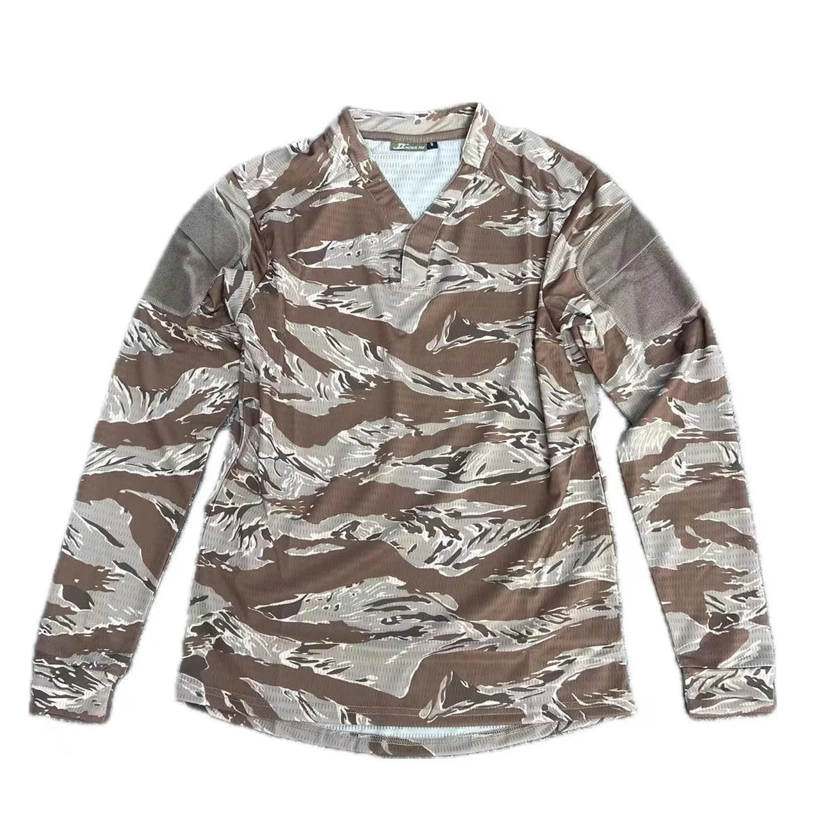 Long Shirt Velocity Style Rugby Shirt Quick Dry Breathable Tactical Long Sleeve T-shirt Hunting