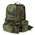 Men's Large Capacity 55L Backpack Tactical Backpack Outdoor Hiking Climbing Army Rucksacks Waterproof Camping Bags