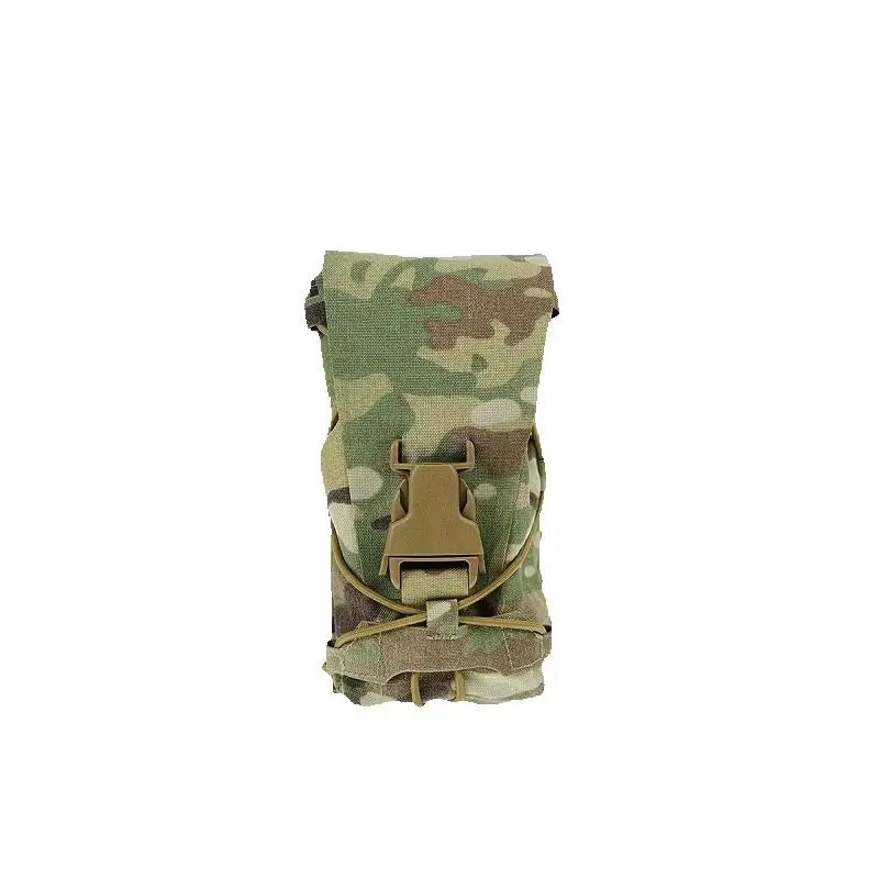 Multi Purpose Molle Water Bottle Bag With Retractable Miscellaneous Items Bag