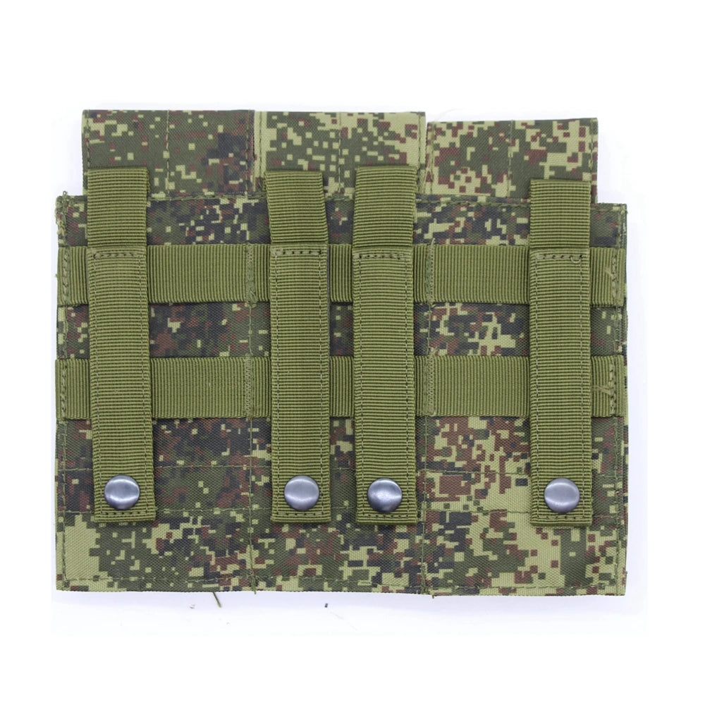 M4 5.6 7.62 Triple Magazine Pouch Single Double Magazine Bag for M6 AR M4 AR15 Rifle Pistol Mag Pouch Molle Bag Vest Accessory