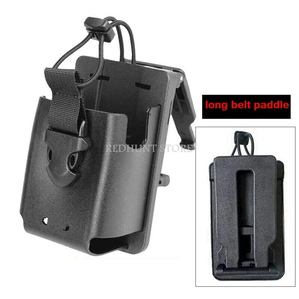 Universal Radio Holder Radio Pouch for Duty Belt with Belt Clip Law Enforcement Accessories Walkie Talkie Pouch MOLLE Pouch