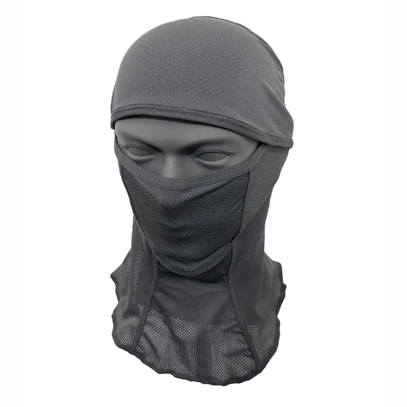 The New Generation Of High-elasticity Breathable Comfortable Tactical Headgear Outdoor Sports Full Face Mask