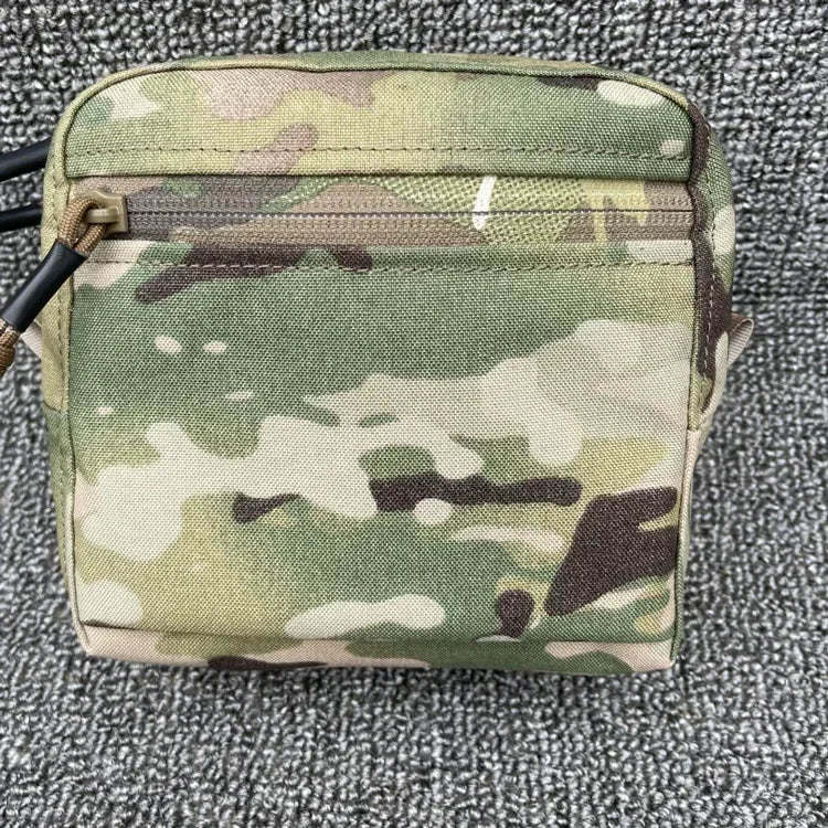 Tactical GP Pouch Airsoft EDC Small Square Multicam MOLLE Dump Pouch Outdoor Sundry Waist Bag Gear