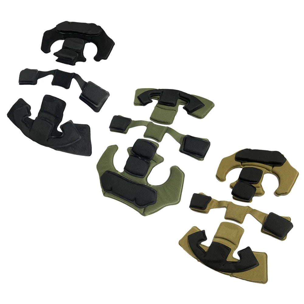 Tactical Wendy Helmet Suspension System Helmet Lanyard Memory Foam Pad for FAST MICH Outdoor Hunting Helmet Accessies