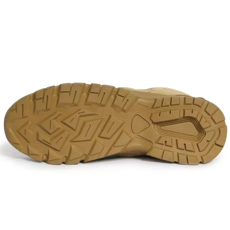 2024 Sand Couples Outdoor Mountain Desert Climbing Boots Non slip Combat Hiking Man Boots Hunting Work Boots For Men Shoe
